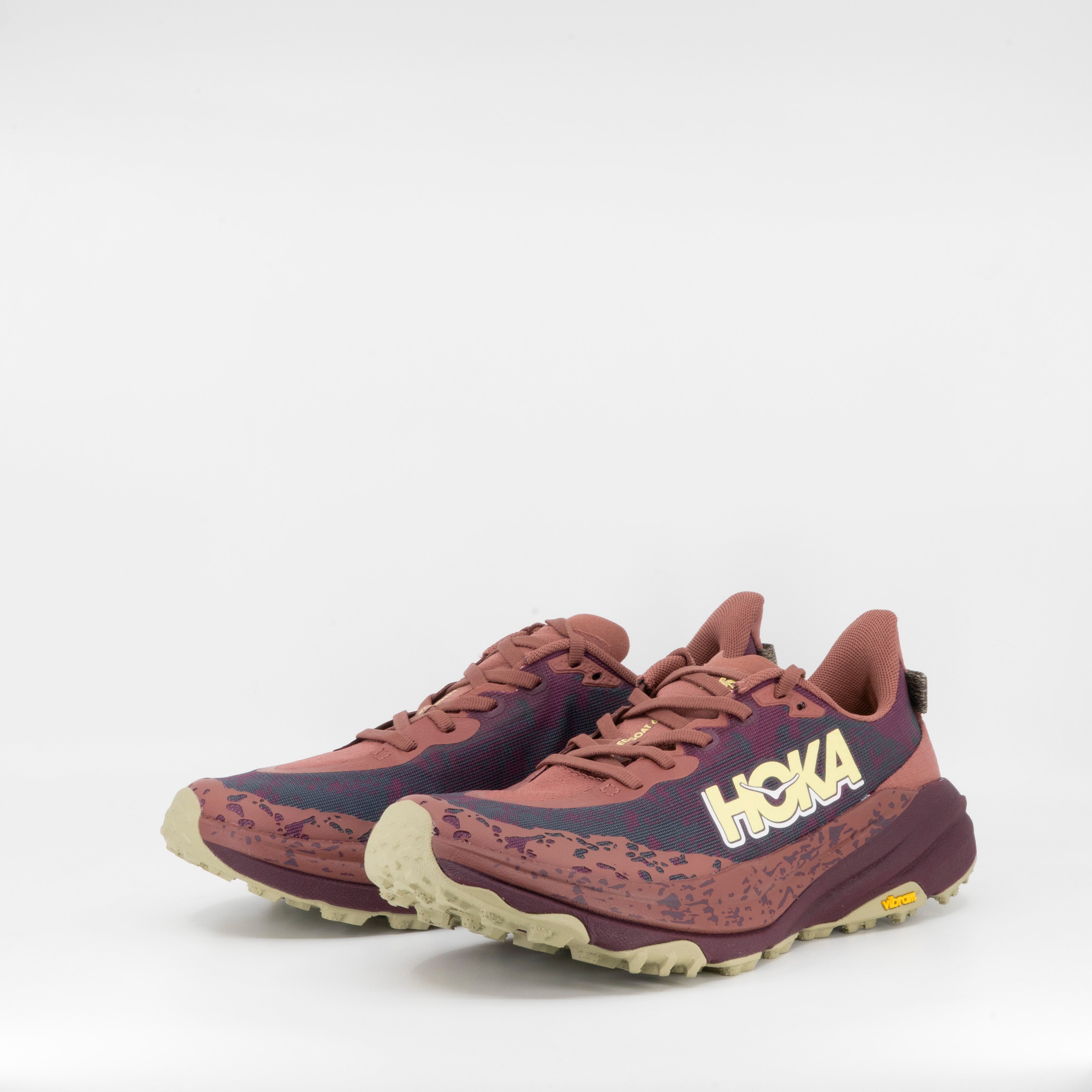 Hoka Speedgoat 6 (B Standard) Womens Rouge/Black Cherry - Frontrunner Colombo